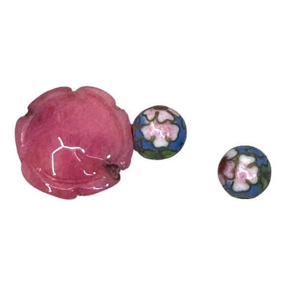 Lot Lampwork Glass Beads Artisan Crafted Gemstone Handmade Jewelry Making Set 16 - Picture 4 of 13